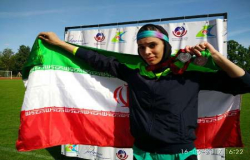 دختر دونده گلستانی مدال های نقره و برنز جهان را درو کرد